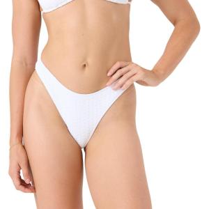 image:imageRoxy Womens Bikini Bottom  Stretch Swimwear UPF50 EcoFriendly Fabric Pool Surf Swim BeachwearWhite