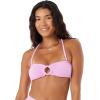 image:imageRoxy Womens Bandeau Bikini Top  Strapless Swim Top QuickDry Removable Pads UPF 50Lilac