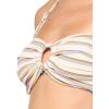 image:imageRoxy Womens Bandeau Bikini Top  Strapless Swim Top QuickDry Removable Pads UPF 50Multi
