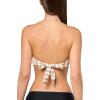 image:imageRoxy Womens Bandeau Bikini Top  Strapless Swim Top QuickDry Removable Pads UPF 50Multi