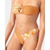 image:imageRoxy Womens Bandeau Bikini Top  Strapless Swim Top QuickDry Removable Pads UPF 50Rust