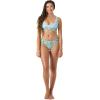 image:imageRoxy Womens Banded Sport Bralette Bikini Top Swim Top QuickDry Removable Pads UPF 50Aqua