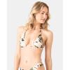 image:imageRoxy Womens Bikini Top  Adjustable Straps Removable Pads UPF 50 QuickDry Swimwear Top BeachwearBlack Multi