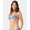 image:imageRoxy Womens Bikini Top  Adjustable Straps Removable Pads UPF 50 QuickDry Swimwear Top BeachwearBlue Combo Mix