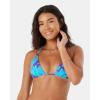 image:imageRoxy Womens Bikini Top  Adjustable Straps Removable Pads UPF 50 QuickDry Swimwear Top BeachwearBlue Mix