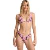image:imageRoxy Womens Bikini Top  Adjustable Straps Removable Pads UPF 50 QuickDry Swimwear Top BeachwearBrownPink
