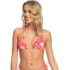 image:imageRoxy Womens Bikini Top  Adjustable Straps Removable Pads UPF 50 QuickDry Swimwear Top BeachwearMeadow Flowers