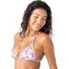 image:imageRoxy Womens Bikini Top  Adjustable Straps UPF 50 Sun Protection Swimwear Top Surf BeachwearLime