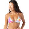 image:imageRoxy Womens Bikini Top  Adjustable Straps UPF 50 Sun Protection Swimwear Top Surf BeachwearLime