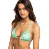 image:imageRoxy Womens Bikini Top  Adjustable Straps UPF 50 Sun Protection Swimwear Top Surf BeachwearMint