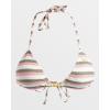 image:imageRoxy Womens Bikini Top  Adjustable Straps UPF 50 Sun Protection Swimwear Top Surf BeachwearStripe