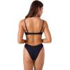 image:imageRoxy Womens Bikini Top  Underwire Adjustable Straps UPF 50 QuickDry Surf Swim BeachwearAnthracite