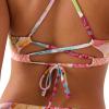 image:imageRoxy Womens Bralette Bikini Top  Adjustable Swim Top QuickDry UPF 50 Pool Surf Resort WearTropic Mix