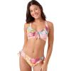 image:imageRoxy Womens Bralette Bikini Top  Adjustable Swim Top QuickDry UPF 50 Pool Surf Resort WearTropic Mix