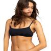 image:imageRoxy Womens Bralette Bikini Top  QuickDry Swim Top Removable Pads UPF 50 Sun ProtectionAnthracite