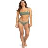 image:imageRoxy Womens Bralette Bikini Top  QuickDry Swim Top Removable Pads UPF 50 Sun ProtectionGreen