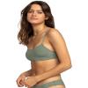 image:imageRoxy Womens Bralette Bikini Top  QuickDry Swim Top Removable Pads UPF 50 Sun ProtectionGreen