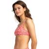 image:imageRoxy Womens Bralette Bikini Top  QuickDry Swim Top Removable Pads UPF 50 Sun ProtectionHibiscus