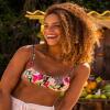 image:imageRoxy Womens Bralette Bikini Top  QuickDry Swim Top Removable Pads UPF 50 Sun ProtectionPalm Song