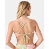 image:imageRoxy Womens Bralette Bikini Top  QuickDry Swim Top Removable Pads UPF 50 Sun ProtectionPink Combo