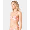 image:imageRoxy Womens Bralette Bikini Top  QuickDry Swim Top with Removable Pads UPF 50Coral Mul