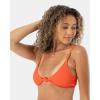 image:imageRoxy Womens Bralette Bikini Top  QuickDry Swim Top with Removable Pads UPF 50Red