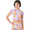 image:imageRoxy Womens Crop Top Rash Guard  UPF 50 QuickDry Swim Shirt Pool Surf Beach Water SportsCombo