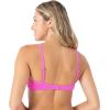 image:imageRoxy Womens Love Knot Bikini Top  UPF 50 QuickDry Removable Pads Swimsuit Top Surf amp BeachwearBright Pink