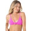 image:imageRoxy Womens Love Knot Bikini Top  UPF 50 QuickDry Removable Pads Swimsuit Top Surf amp BeachwearBright Pink