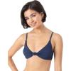 image:imageRoxy Womens Love Knot Bikini Top  UPF 50 QuickDry Removable Pads Swimsuit Top Surf amp BeachwearMood Indigo