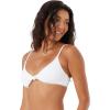 image:imageRoxy Womens Love Knot Bikini Top  UPF 50 QuickDry Removable Pads Swimsuit Top Surf amp BeachwearWhite