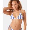 image:imageRoxy Womens Reversible Bikini Top  UPF 50 QuickDry Removable Pads Swimsuit TopBijou Blue