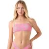 image:imageRoxy Womens Bralette Bikini Top  QuickDry Swim Top Removable Pads UPF 50 Sun ProtectionPink Combo