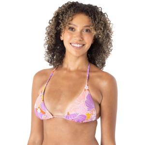 image:imageRoxy Womens Bikini Top  Adjustable Straps Removable Pads UPF 50 QuickDry Swimwear Top BeachwearLilac Mix