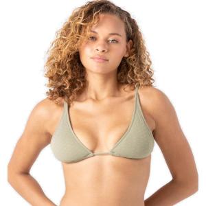 image:imageRoxy Womens Bikini Top  Adjustable Straps Removable Pads UPF 50 QuickDry Swimwear Top BeachwearOil Green