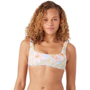 image:imageRoxy Womens Bralette Bikini Top  Adjustable Swim Top QuickDry Removable Pads UPF 50 Resort WearBlue Mul