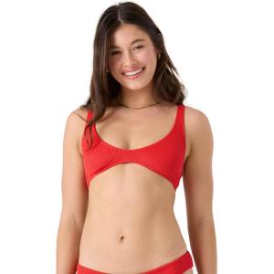 image:imageRoxy Womens Bralette Bikini Top  Adjustable Swim Top QuickDry Removable Pads UPF 50 Resort WearRed Hot