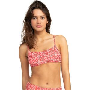 image:imageRoxy Womens Bralette Bikini Top  QuickDry Swim Top Removable Pads UPF 50 Sun ProtectionHibiscus