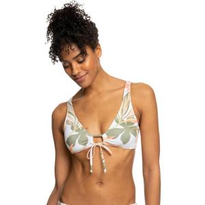 image:imageRoxy Womens Bralette Bikini Top  QuickDry Swim Top Removable Pads UPF 50 Sun ProtectionIvory