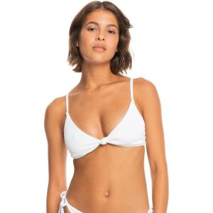 image:imageRoxy Womens Love Knot Bikini Top  UPF 50 QuickDry Removable Pads Swimsuit Top Surf amp BeachwearBwhite