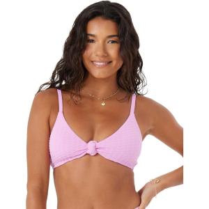 image:imageRoxy Womens Love Knot Bikini Top  UPF 50 QuickDry Removable Pads Swimsuit Top Surf amp BeachwearLilac