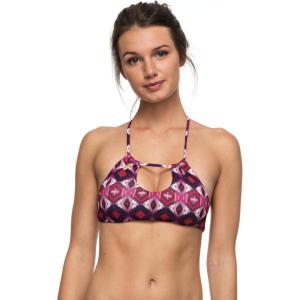 image:imageRoxy Womens Strappy Love Crop Bikini TopGrape