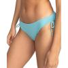 image:imageRoxy Womens Side Tie Cheeky Bikini Bottoms  Low Rise Swimwear UPF 50 Sun ProtectionBachelor Button