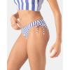 image:imageRoxy Womens Side Tie Cheeky Bikini Bottoms  Low Rise Swimwear UPF 50 Sun ProtectionBijou Blue