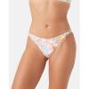 image:imageRoxy Womens Side Tie Cheeky Bikini Bottoms  Low Rise Swimwear UPF 50 Sun ProtectionBlue Multi