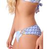 image:imageRoxy Womens Side Tie Cheeky Bikini Bottoms  Low Rise Swimwear UPF 50 Sun ProtectionBlugreen