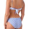 image:imageRoxy Womens Side Tie Cheeky Bikini Bottoms  Low Rise Swimwear UPF 50 Sun ProtectionBlugreen