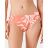 image:imageRoxy Womens Side Tie Cheeky Bikini Bottoms  Low Rise Swimwear UPF 50 Sun ProtectionCoralmul
