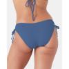 image:imageRoxy Womens Side Tie Cheeky Bikini Bottoms  Low Rise Swimwear UPF 50 Sun ProtectionDutchblu