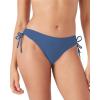 image:imageRoxy Womens Side Tie Cheeky Bikini Bottoms  Low Rise Swimwear UPF 50 Sun ProtectionDutchblu